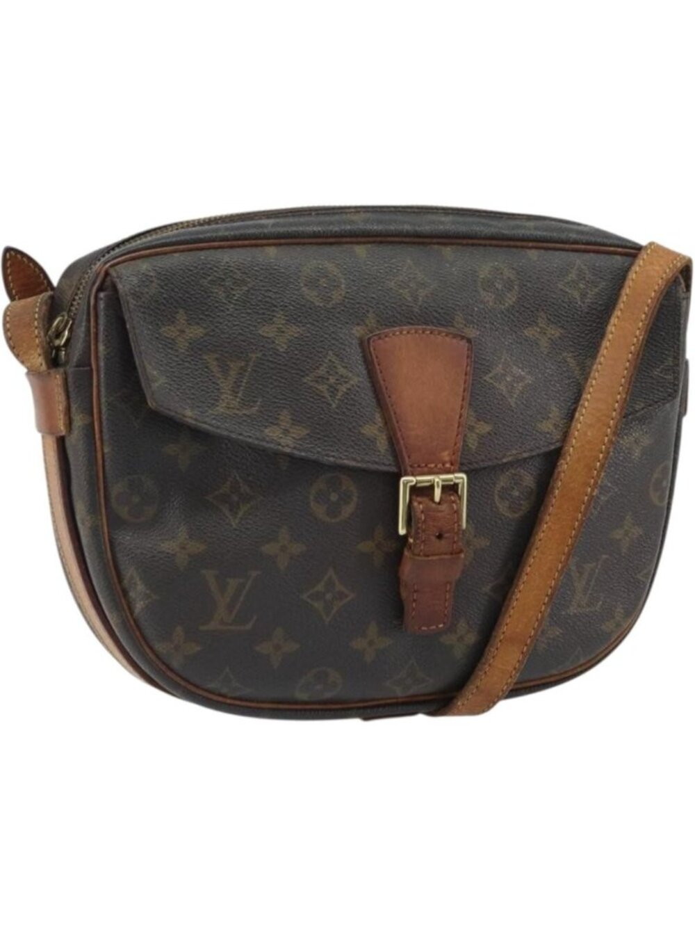 LOUIS VUITTON Monogram Jeune Fille GM Shoulder Bag M51225
